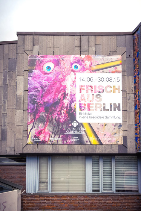 Plakat FRISCH aus Berlin Stadtmuseum Werbung