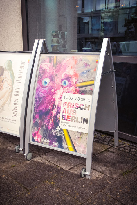 Plakat FRISCH aus Berlin Stadtmuseum Werbung