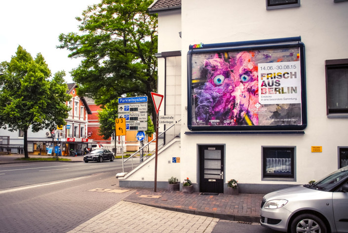 Plakat FRISCH aus Berlin Stadtmuseum Werbung