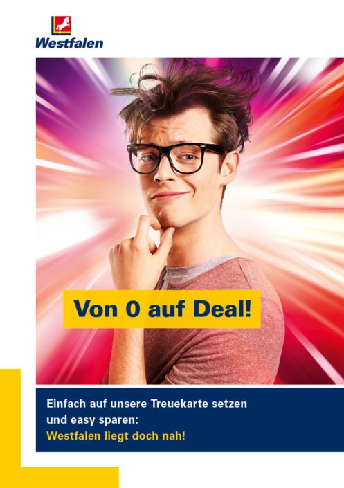 Werbekampagne Westfalen Treuekarte