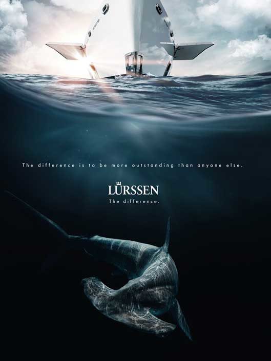 Lürssen Luxusyachten – Kampagne "The Difference"