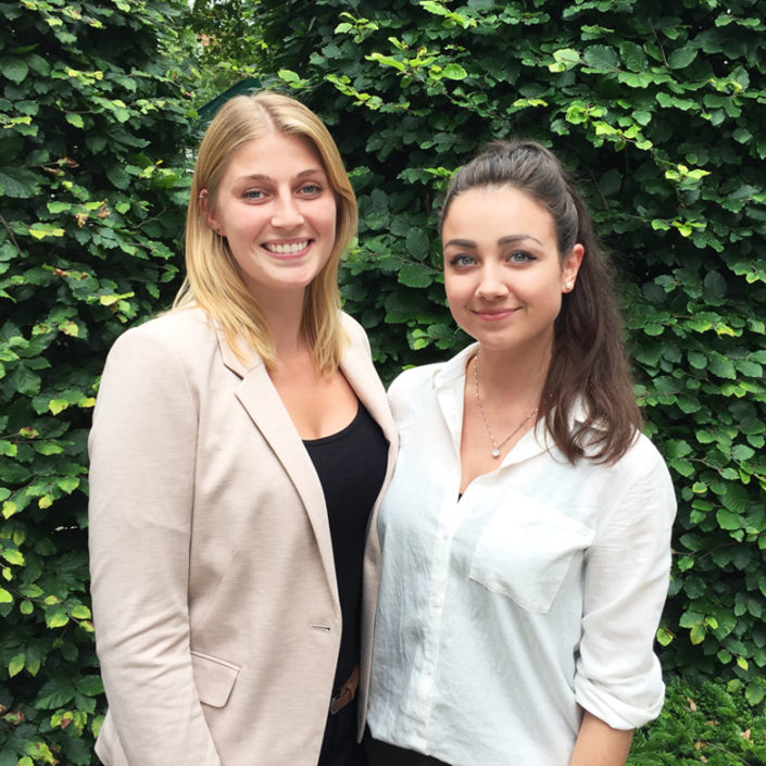 Unsere neuen Azubis Lena und Julia Unsere neuen Azubis Lena und Julia