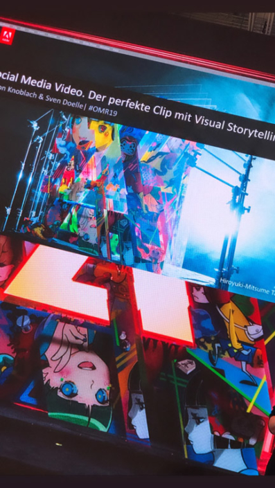 Social Media - Visual Storytelling - Adobe Masterclass - OMR2019