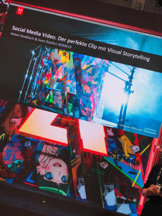 Social Media - Visual Storytelling - Adobe Masterclass - OMR2019