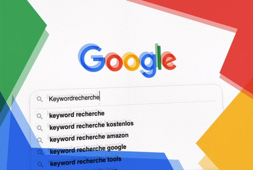 Keywordrecherche Google