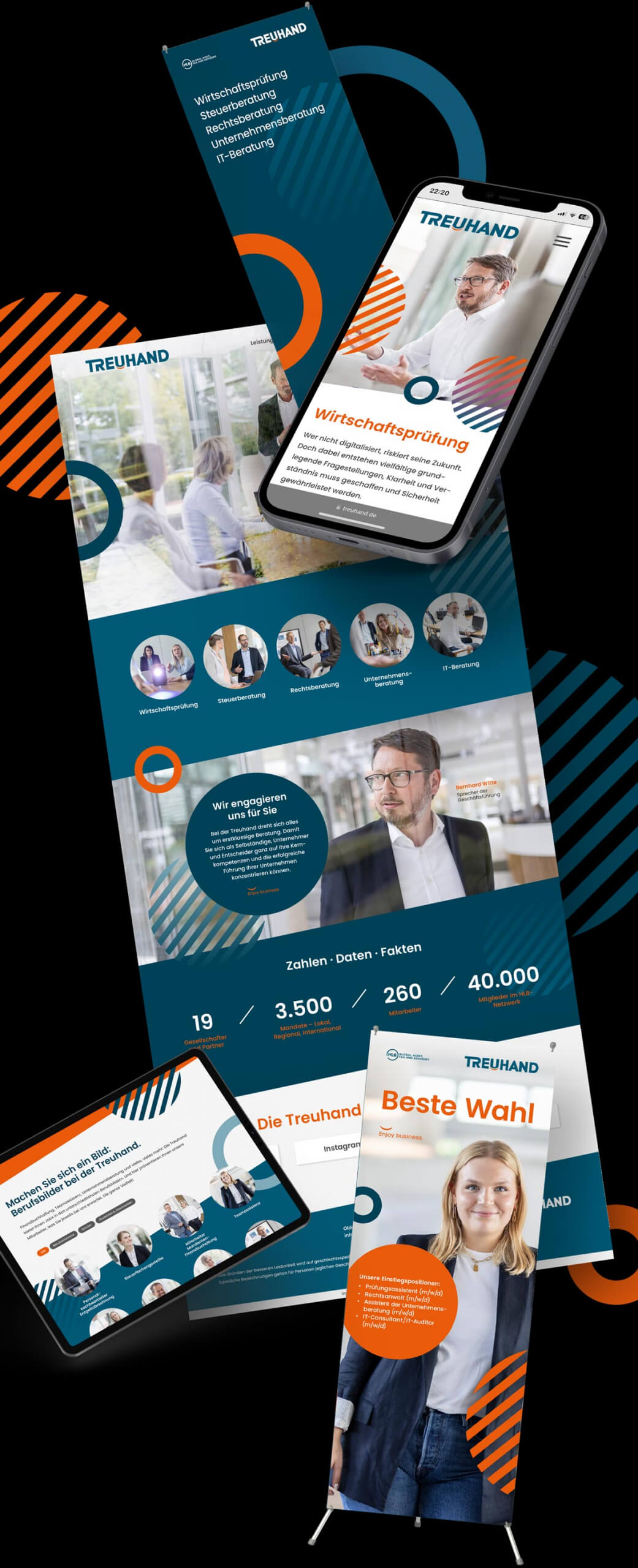Frese & Wolff Website Relaunch für Treuhand Unternehmensberatung